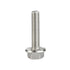 M6 x 25mm Flanged Hex Head Bolts, Stainless Steel A2, DIN 6921, 25 PCS