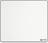 Glorious Large Gaming Mouse Pad, Rubber Base Computer Mouse Mat, 16"x18" White Cloth Mousepad