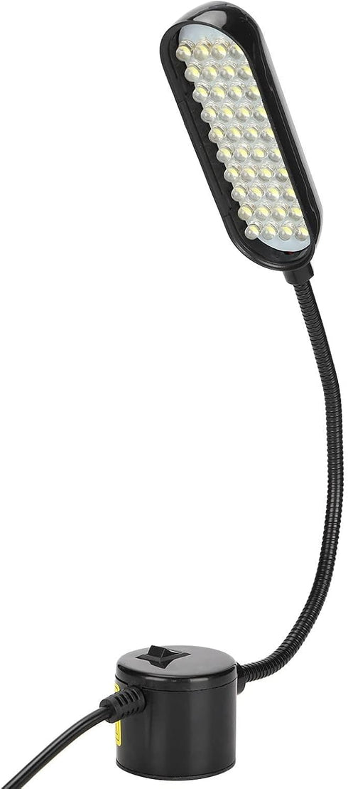 YWBL-WH Table Lamp, Led Magnetic Work Light Adjustable Flexible Gooseneck Lamp for