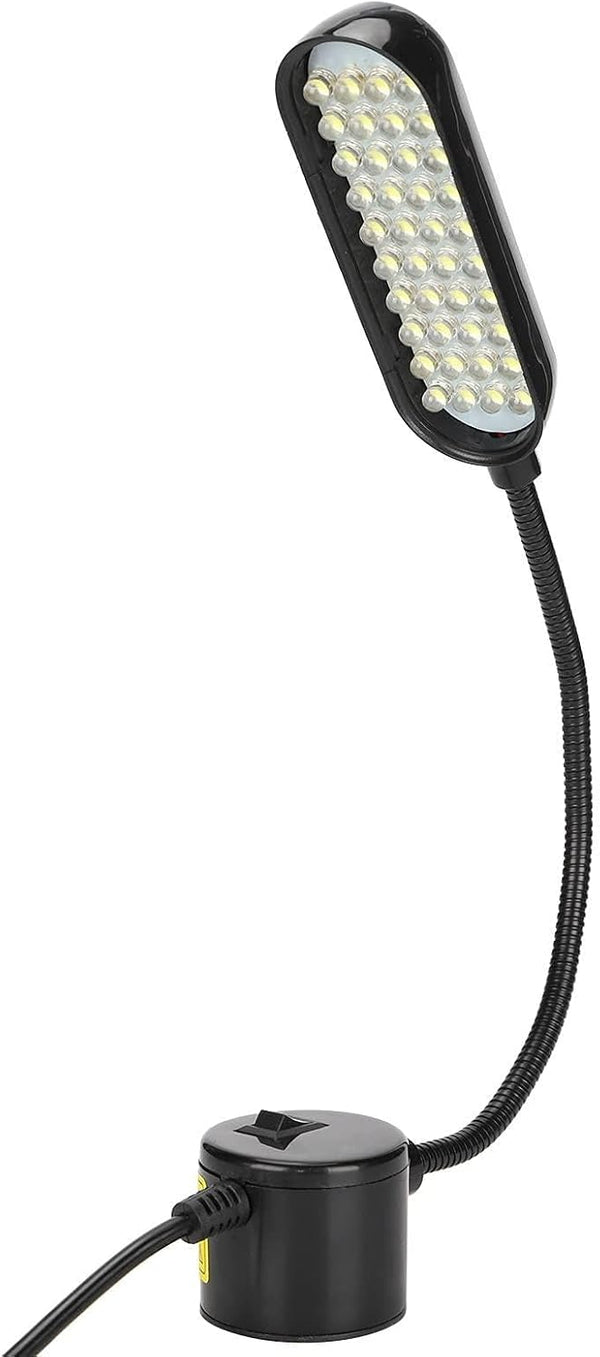 YWBL-WH Table Lamp, Led Magnetic Work Light Adjustable Flexible Gooseneck Lamp for