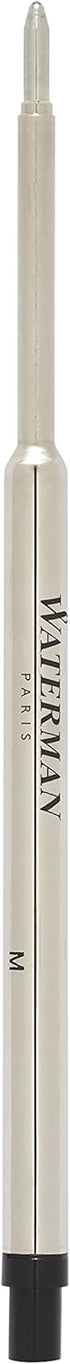Waterman Ink Refill, Medium Point, Black for Ballpoint Pens (834254)