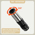3 pcs 8mm Straight One Way Flow Pneumatic Check Valve, Push to Connect Fitting for Air Compressor.
