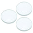PATIKIL 4" (100mm) Focal Length Double Concave Lens, 3 Pack 40mm Diameter for Physics Experiment, Clear