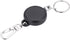 Retractable Keychains Badge Reel Holder, Stainless Steel Keyring with 60cm Steel Wire Rope