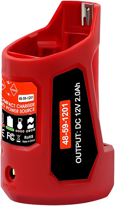 DSANKE USB Power Source for Milwaukee M12 - 48-59-1201 49-24-2310 USB Charging Adapter 10.8V/12V Heated Jacket Power