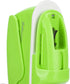 Fdit Stapleless Hand Stapler, White ABS Paper Stapling Machine, Comfortable Handle for School and Office Use