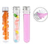 30ml Clear Plastic Test Tubes, 25pcs with Screw Caps for Candy and Beads Storage, Scientific Experiments Tubes