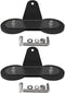 2PCS LED Bar Strong Magnetic Mounts, Universal Magnetic Base Light Mount Rubber