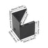 TOOLCOOL Center Finder Tool, Woodworking Centering Tool with 45 Degree Angle Marker, Aluminum Alloy Black