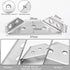 (50 350 Stainless Steel L Brackets for Wood Heavy Duty Corner Bracket, Angle Bracket, Corner Brace, L Brackets