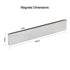 UCINNOVATE Neodymium Magnets, 8 Pack Strong Rare Earth Magnets with Adhesive Backing, Heavy Duty 60 x 3mm