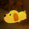 Cute Dog Night Light, Dimmable with Soft Silicon Dog Light, Kindergarten Kawaii