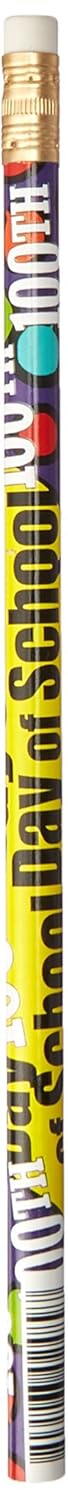 Musgrave Pencil Co Inc 100th Day of School Motivational Pencils School Supplies