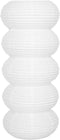 HOMSFOU Paper Floor Lamp Shade Replacement, White round Japanese Paper Lantern, Floor