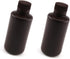 Othmro 2pcs 500ml Plastic Lab Cylindrical Chemical Reagent Bottle with Lids Wide Mouth