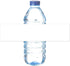 MR-LABEL 8.11"2" Waterproof Matte White Water Bottle Labels for Inkjet/Laser Printer Self-Adhesive Wraparound