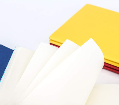 EUSOAR Blank Notebook, 24 Pack Mixed Colorful A6, 60 Pages Unlined, Travel Journal Notepad Set
