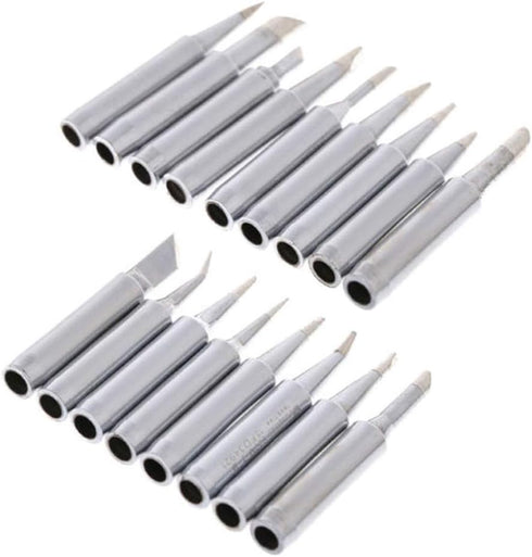 Yakamoz 17Pcs 900M Soldering Iron Tips Replacement Kit for Hakko, Radio Shack, TENMA, Aoyue