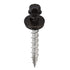 Acorn Metal-Wood Roofing Screws #9 x 1.5", Black, Bag of 250 Pieces