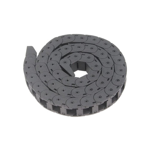 1Meter/39.4Inch Drag Chain Cable Carrier, 15x15mm Open Type R28 for 3D Printer and CNC Machines
