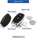 DieseRC AC 110V 120V 220V 240V Wireless Remote Control Switch: 433Mhz RF 10A 2CH Relay Receiver with 2 Transmitters