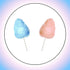 2lb (397g) Commercial Pink Vanilla & Blue Raspberry Flavored Cotton Candy Sugar Mix - Two Jar Bundle - Ready-to-Use