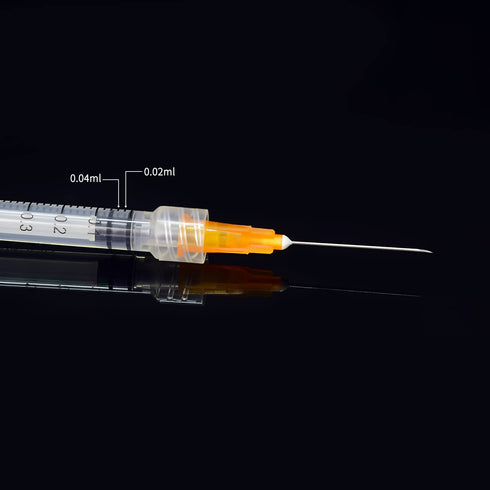 1ml 25 Gauge 1 Inch Lab Supplies for Industrial Scientific Labs, Liquid Measuring, Pack of 20
