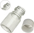 Othmro 50Pcs 5ml Plastic Bottles Lab Cylindrical Chemical Reagent Wide Mouth Polyethylene Sample Sealing Liquid Storage