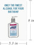 Gonzey Alcohol Quarantine Card, Social Distancing Cards, Funny Birthday Card for Him, Her, Friend