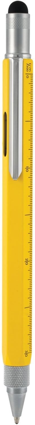 Xtreme 6-in-1 Stylus: Touchscreen Stylus, 4" Ruler, Level, Ballpoint Pen, Screwdrivers