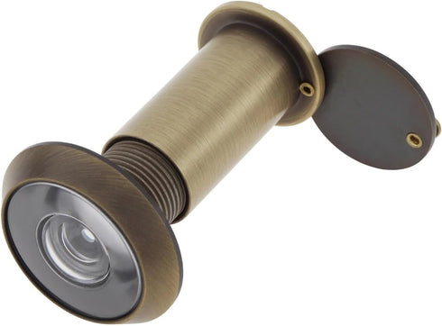 linenb 2set 16mm 200 1.57-2.56inch Peep Holes for Door Degree Door Viewer Peephole HD Optical Glass Lens Security Peek