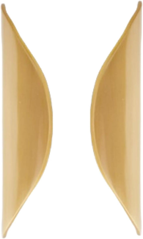 SANCHAKOU Dresser Handles Knobs 2 Pack Shoe Cabinet Door Drawer Single Hole Brass