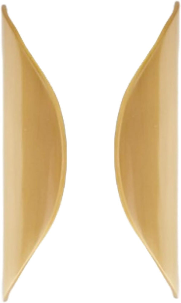 SANCHAKOU Dresser Handles Knobs 2 Pack Shoe Cabinet Door Drawer Single Hole Brass