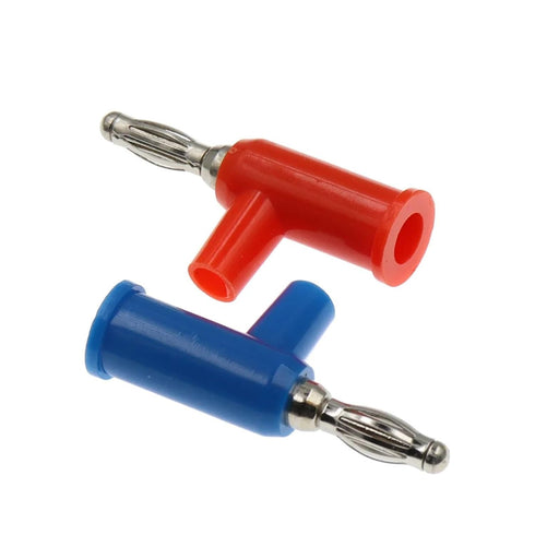 Qingdinu 40 4MM PCS Banana Plug Stackable Pure Copper Screw Type Without Welding Audio Multimeter Pen Connector(Yellow)