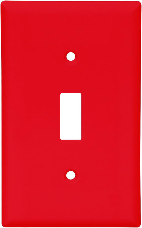 Cooper Wiring Devices Cooper Wiring 1G Red Switch Plate 5134RD-BOX