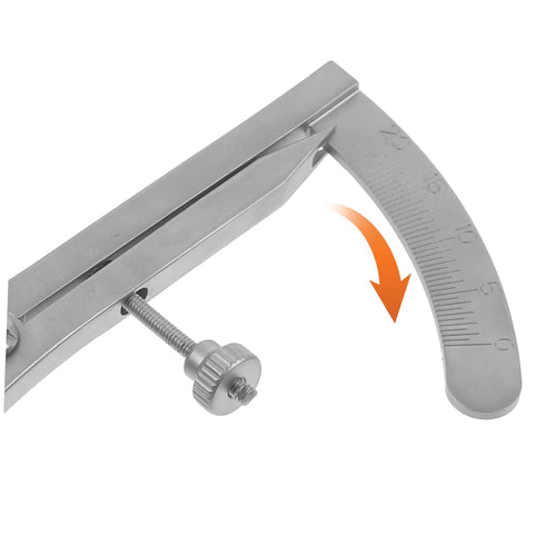 Orbital Measuring Device, Eyelid Measuring Ruler, Eyebrow Caliper Tools for Dental Brow Mapping