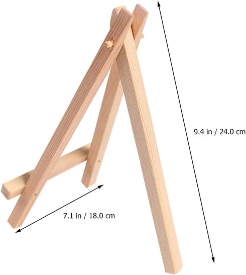 Operitacx 2 Pcs Small Easel Wooden Dog Paw for Crafts Miniature Easels Kick Stand for Phone Wooden Display Stand Easels Photo Easel Stand Tabletop Easel Stand Table Frame Child Desktop by Operitacx
