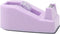 SHOIKOM Stylish Desktop Tape Dispenser, Cute Office Tape Dispenser with Non-Skid Base, Macaron Purple