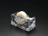 Huang Acrylic Clear Block Tape Dispenser - Modern Design, Crystal Clear for Home or Office