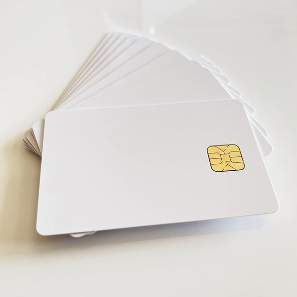 XCRFID AT24C64 Chip Smart IC Card with 64K EEPROM Memory ISO 7816 Programmable
