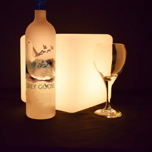 8", Dimmable 16 4 Mr.Go Rechargeable LED Color-Changing Light Cube Soothing Mood Lamp with Remote, RGB Colors Modes