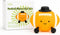 Bailey Baby Football Squishy Silicone Night Light, Touch Dimmable Light Up Football