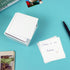 Non Sticky Notes, 500pcs Memo Pad in Cube, 3x3 Inch Note Holder, Blank Note Paper for Home School Office