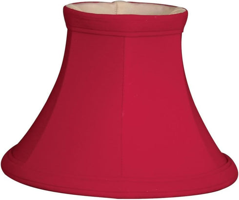 Royal Designs 5" Red Bell Chandelier Lamp Shade, 3 x 5 x