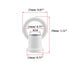 Antrader M10 20Pcs Ceiling Hook Ring, Chandelier Lamp Connectors, Pendant Light Hanging Eye Nut for Light Fixture,White