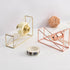 Tape Dispenser Desktop Metal Wire Holder Cutter Stand for Home Office School Stationery Gold