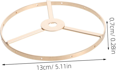 EPIGEIST Wire Lampshade Frame Diameter Metal Drum for Lighting Table and Floor Lamp Accessories Easy to Assemble Strong