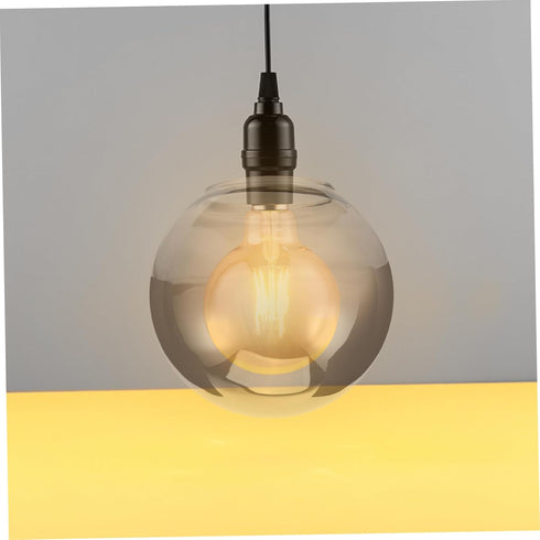 5.12 Inch CHILDWEET Globe Glass Lamp Shade Replacement for Pendant Lights Decorative Spherical Glass Shade with Smooth