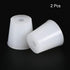 MECCANIXITY Silicone Rubber Tapered Plug, 22mm to 29mm with Hole for Laboratory Use, 2 Pieces
