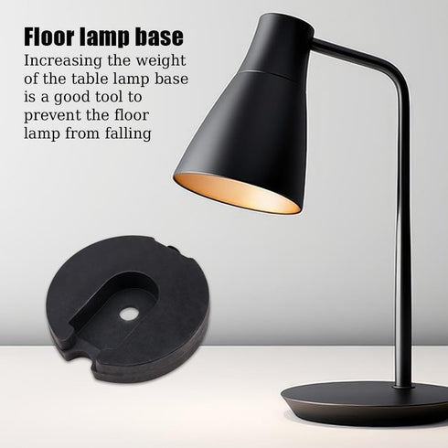 ZORZA 1Pcs Counterweight 8.5cm 150g for Desk and Table Lamp Bases Weight for DIY Bedroom Lamp Projects Versatile Table